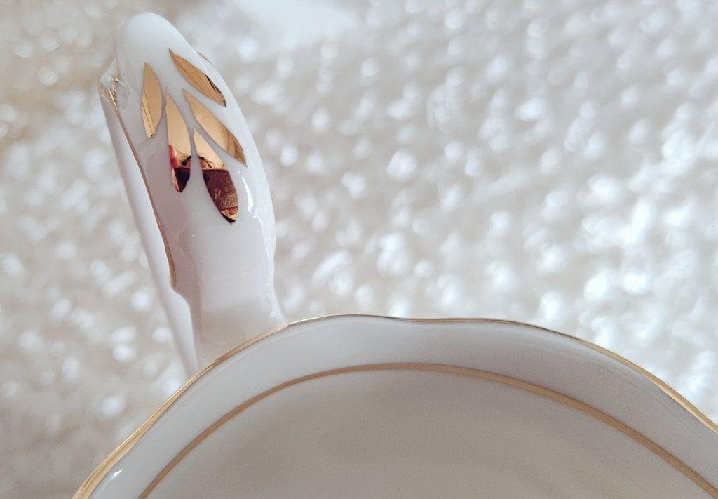 ブルー ダニューブ カップソーサー4セット＋ミルクピッチャー シュガー